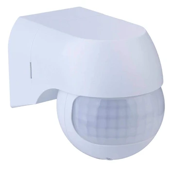 

V-TAC CL1941 infrared motion sensor and Twilight Wall Mount wall white casing swivel head 180 gra