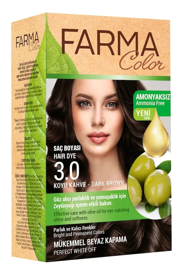 

Farmasi Farmacolor Hair Dye 3.0 Dark Coffee 387152583