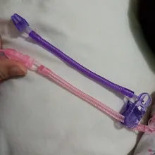 Caja sólida para chupete de bebé, contenedor de chupete, caja de almacenamiento de viaje, Soporte seguro, caja de plástico, 1 Uds.