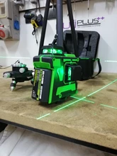 Laser-Level Vertical-Cross 12-Lines Green Super-Powerful HILDA 360-Horizontal And 3D