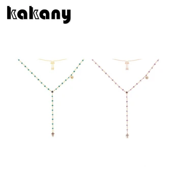 

KAKANY 2020 Fashion Charm Pendant Original 1: 1 High Quality Adjustable Necklace with Pendant Lady Monaco Jewelry with Logo