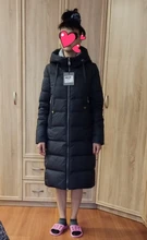 Womens Jacket Coat Parkas Hood Long Winter Cold-Warm-Down Windproof New MIEGOFCE 