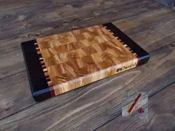 

Cutting Board Ash, Sapele, Paduk, amaranth, Acacia, maple, beech, oak, handmade ns11340/36x25x3.5 cm