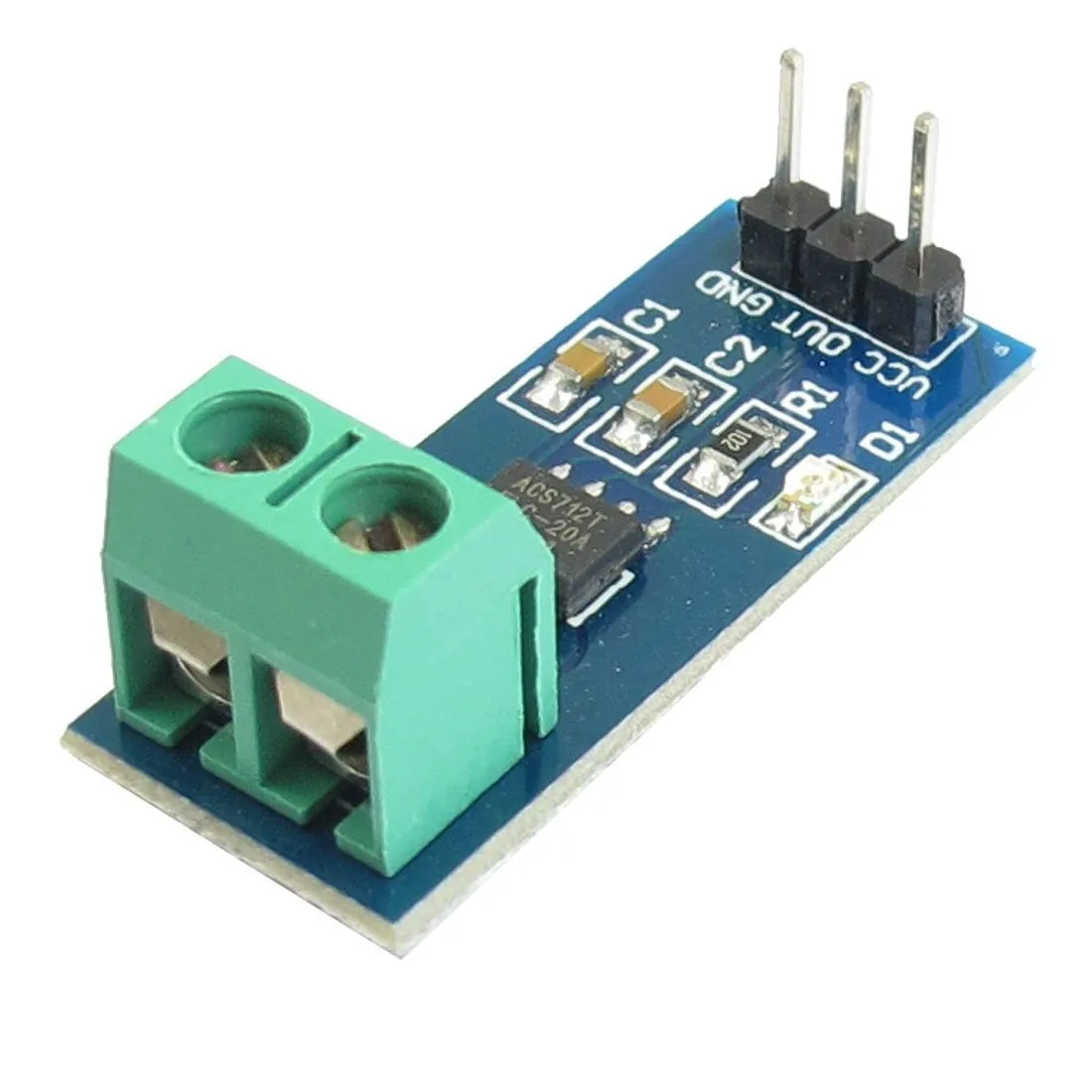 AC/DC 5A Arduino датчик тока Холла | Электронные компоненты и принадлежности