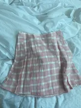 Harajuku-Falda estilo pijo plisada para mujer, uniformes escolares japoneses, minifalda de Jupe Kawaii