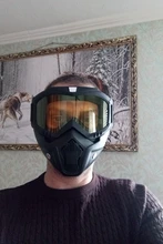 Gafas de esquí al aire libre, máscara de Snowboard para invierno, gafas de esquí a prueba de viento, gafas de sol de Motocross con filtro para la boca