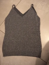 T-Shirt Sexy Vest Short-Tops Top-Tank Slim-Strap Knitted V-Neck Women Summer Ladies Sleeveless