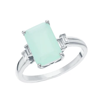 

Sunlight silver ring with sieve and cubic zirconium