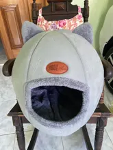 Cama de invierno para gatos, alfombrilla pequeña, cesta para perro pequeño, productos de tienda para mascotas, cueva acogedora, cama interior, Comodidad para dormir