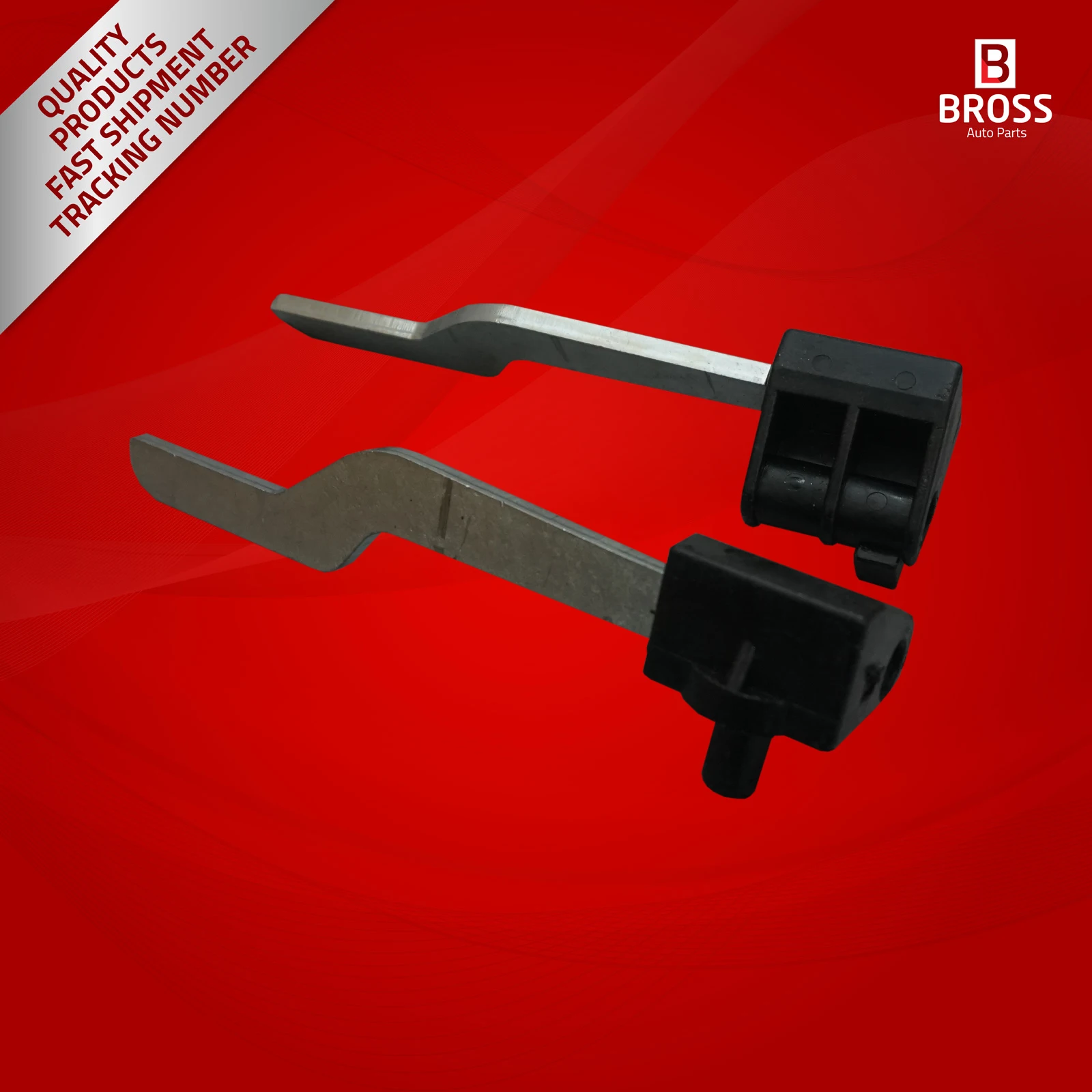  Bross BSR539 Roof Lock Latch Parts 7123312 L R Left and Right for 6 Series E63 E64 Convertible CC 2