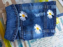 Dog-Vest Jacket Apparel Jeans Puppy Small Dogs Yorkshire Terrier Denim For Chihuahua