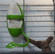 Parrot-Feeder Cage-Accessories Pet-Bird-Supplies Plastic Vegetable-Holder Food-Container