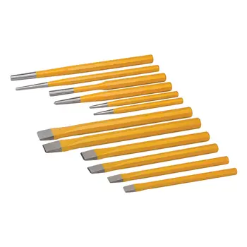 

GAME DE ESCARPAS MECANICO And PIN PUNCHES COMPOUND 12 PIECES