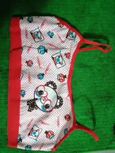 Bras Crop-Top Small Girls Summer for Spot Thin The 4pc/Lot 8-14years