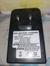 Rechargeable-Battery AA Batteria NIZN 2500mwh PKCELL 2slot 8pcs Eu-Us-Plug