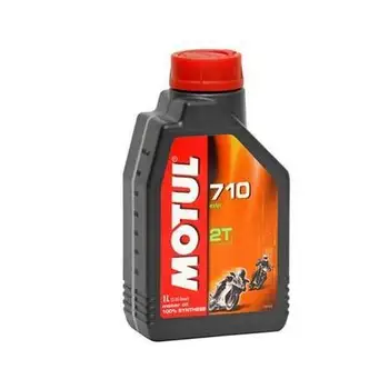 

Lubricating Oil for motorbike Motul 710 synthetic 2 stroke 1 litre.