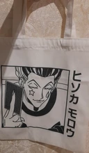 ¡Hisoka Morow de Hunter X Hunter Anime HxH hombro bolsas de lona de gran capacidad de la Universidad bolso Harajuku mujer bolsa de la compra