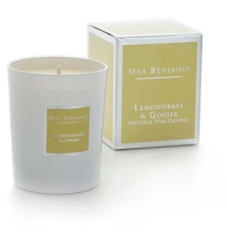 

CLASSIC CANDLE NATURAL LEMONGRASS AND GINGER ESSENTIAL OILS WAXES
