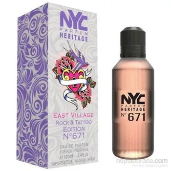 

NYC EAST VILLAGE ROCK & TATOOO EDITION EAU DE PARFUM 100 ML POUR FEMME