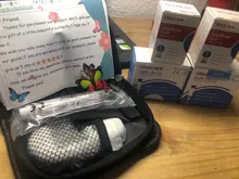 Accu-medidor de glucosa en sangre, tiras de prueba, equipo para medir la glucosa para diabéticos, monitor de azúcar en sangre, medidor para diabéticos, 50/100 Uds.