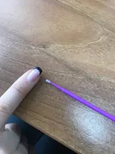 Juego de pinceles desechables para extensión de pestañas, kit de 100 unidades de cepillos para extensión de pestañas, microcepillos de hisopo, herramientas individuales de eliminación de pestañas, aplicadores