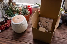 Diffuser Air-Humidifier Ultrasonic Moisture Mini USB Bedroom with Night-Lights