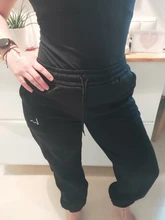 Joggers informales de lana para mujer, pantalones de chándal holgados de cintura alta, Hip-Hop, para correr, trotar, ropa de calle, 2020