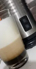 HiBREW vaporizador de leche espuma Foarmer frío/caliente Cappuccino Latte Chocolate completamente automática de leche caliente genial contacto M2
