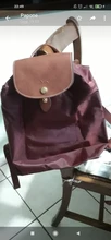 Mochila de nailon con correas ajustables, bolso para mujer
