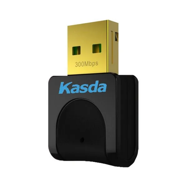 Сетевая карта Wi-Fi Kasda KW5312 N300 2,4 GHz Black