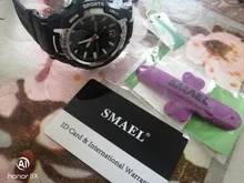 SMAEL-relojes deportivos para hombre, resistente al agua hasta 50M, Militar, 1805