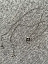 Collar de plata de ley 925 con forma de luna y Estrella, cadena Simple y brillante, para mujer, joyería de boda, regalo de cumpleaños