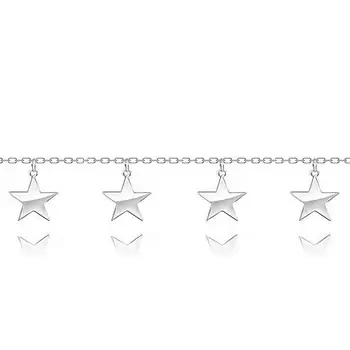 

Silver bracelet parade of stars