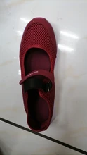 Verano transpirable mujeres zapatillas de deporte saludable caminar zapatos Mary Jane deportivo malla deporte madre regalo luz apartamentos 35-42 tamaño