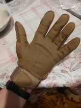 Guantes de motocicleta transpirables Unisex, de dedo completo, de carreras al aire libre, de moda, protectores para Motocross, 1 par