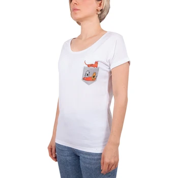 

Biggdesign Pocket Cat T-Shirt Wholesale Size