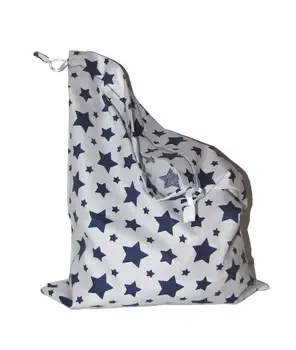 

Pafuli Handmade 2-Piece Baby Clothing Pouch Blue Stars