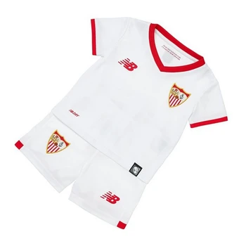 

NEW BALANCE 2-Piece Children's Football Equipment Sevilla FC size: 2 - 3 years child soccer outfit. child sport (Size 2-3 years)