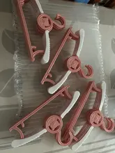 Kids Hangers Coats Clothing Display Flexible-Racks Plastic Baby Children Unmarked 5/10/20pcs
