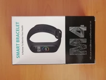 Reloj deportivo inteligente M4 para hombre y mujer, pulsera multifunción resistente al agua con control del ritmo cardíaco y de la presión sanguínea