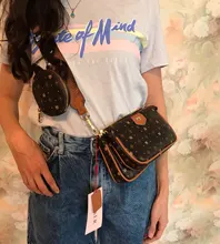 Coin Purse Shoulder-Bags Crossbody-Monogram-Bags Women Bag Signature FOXER Female Fashion