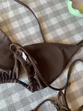 Rinabe-Bikini con estampado Floral para mujer, traje de baño de dos piezas con estampado Floral, cintura baja, 2021