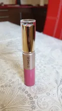 O.TWO.O 2 en 1 mate lápiz labial líquido y Mate brillo de labios maquillaje hidratante de larga duración impermeable de terciopelo lápiz labial de Color