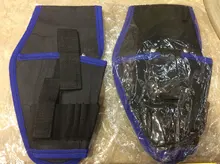 Bolsa portabrocas Holst, herramienta inalámbrica para taladro de 12v, bolsa de herramientas de cintura