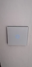 Glass-Switch-Panel Wall-Touch-Switch Minitiger 1-Gang Crystal 1-Way Eu/Uk-Standard 220-250V