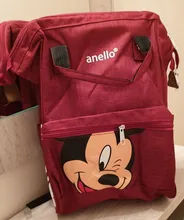 Mochila para mamá de gran capacidad con dibujos animados de Disney, Mickey Mouse, bolso escolar para estudiantes