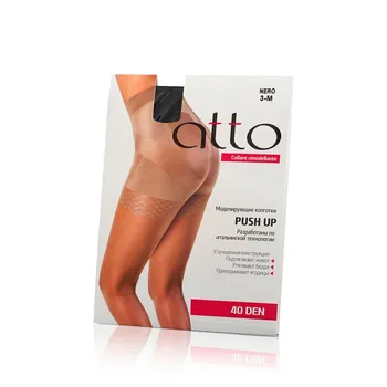 

Women's tights Atto push up 40den black 3 size