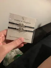 Pulseras de corazón infinito para madre e hija, pulsera de cuerda ajustable, joyería de moda para mujer y niña, envío directo