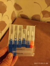 Brocas de diamante de tungsteno para uñas, brocas de fresa giratorias para manicura eléctrica uña, herramientas para uña accesorios, 1 Uds.