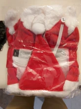 Christmas Pet Dog Cat Costumes Funny Santa Claus Costume For Dogs Cats Winter Warm Dog